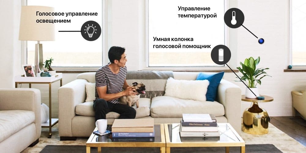 Голосовое управление всеми функциями дома